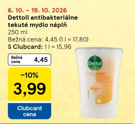 Dettol antibakteriálne tekuté mydlo náplň