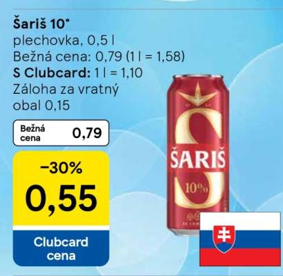 Šariš 10%