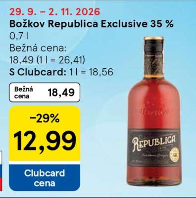Božkov Republica Exclusive 35 %