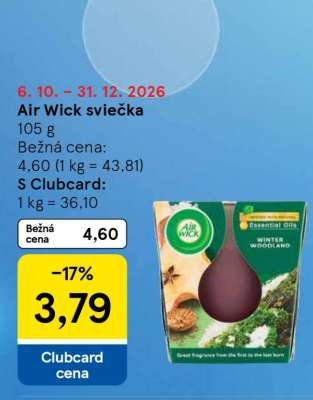 Air Wick sviečka