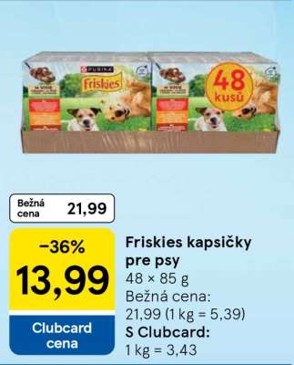 FRISKIES Kapsičky pre psy