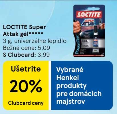 LOCTITE Super Attak gél*****