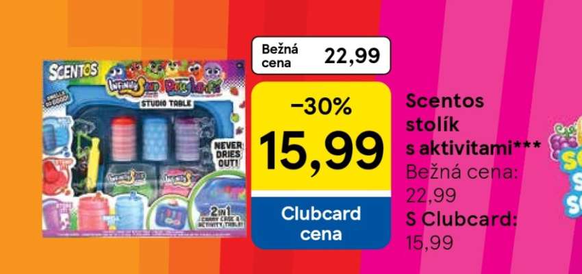 Scentos stolík s aktivitami***