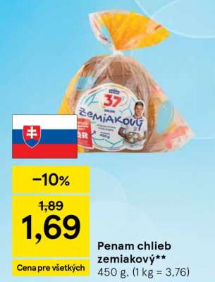 Penam chlieb zemiakový