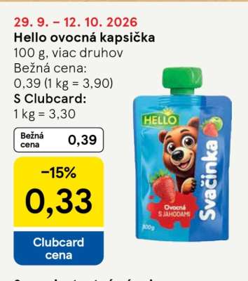 Hello Ovocná kapsička