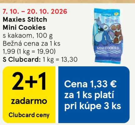 Maxies Stitch Mini Cookies