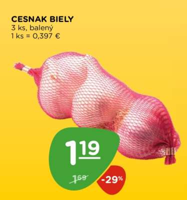 Cesnak biely