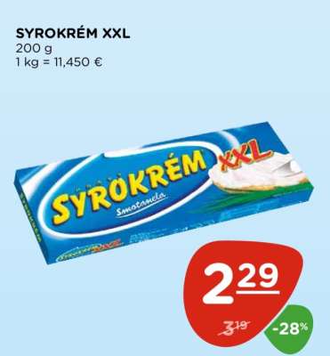 SYROKRÉM XXL