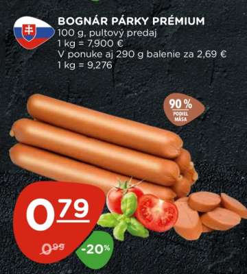 BOGNÁR PÁRKY PRÉMIUM