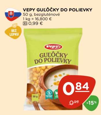 Vepy Guľôčky do polievky