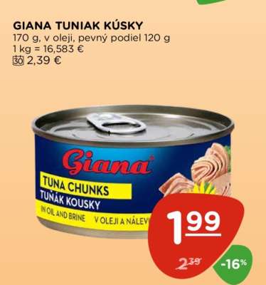 GIANA TUNIAK KÚSKY