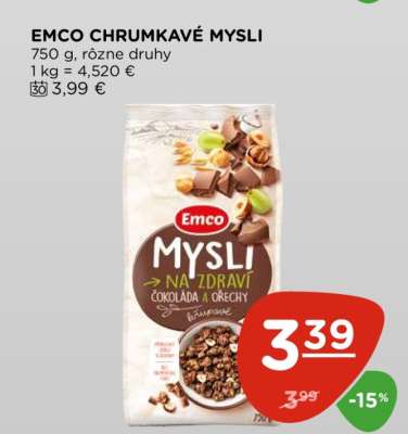 Emco Chrumkavé Mysli