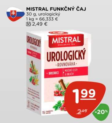Mistral funkčný čaj