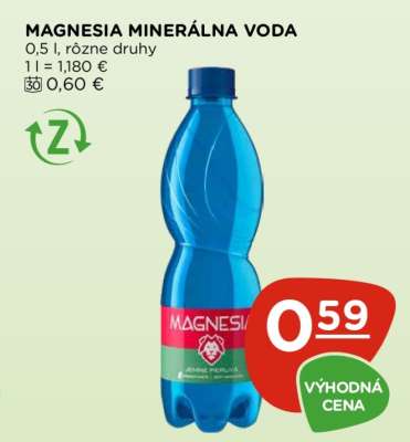 Magnesia minerálna voda