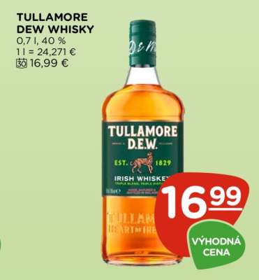 TULLAMORE DEW WHISKY