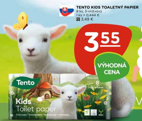 Tento Kids Toaletný Papier