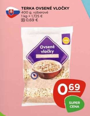 TERKA OVSENÉ VLOČKY