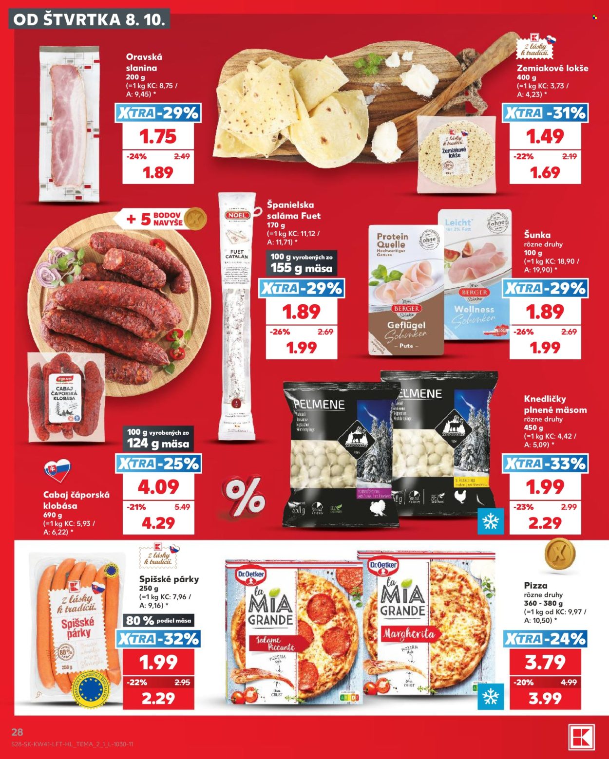 Leták Kaufland - 8.10.2026 - 14.10.2026. Strana 28