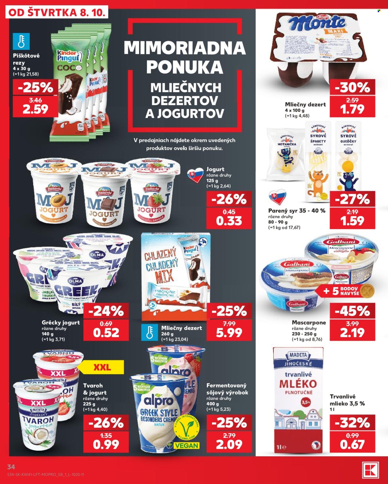 Leták Kaufland - 8.10.2026 - 14.10.2026. Strana 34