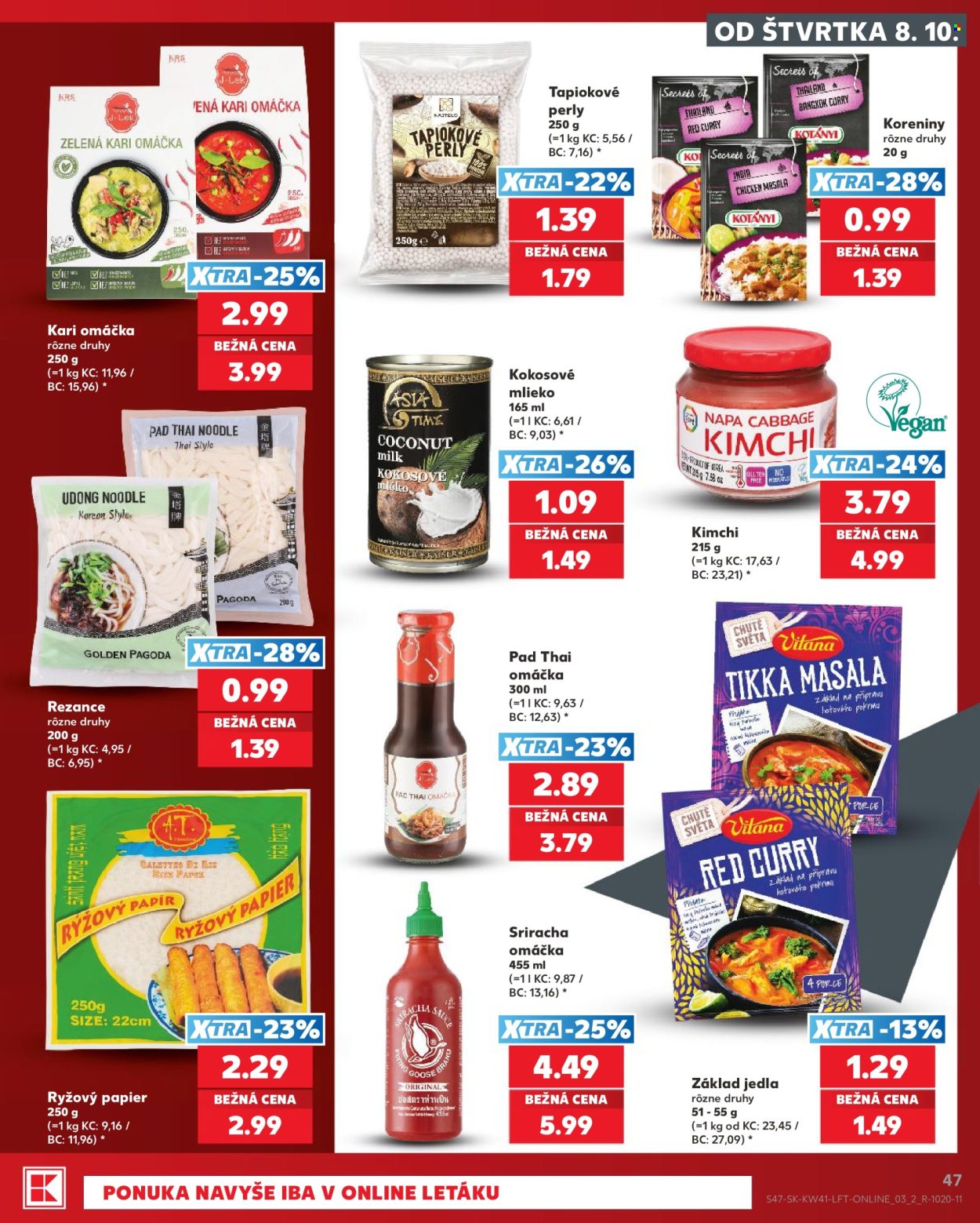 Leták Kaufland - 8.10.2026 - 14.10.2026. Strana 47