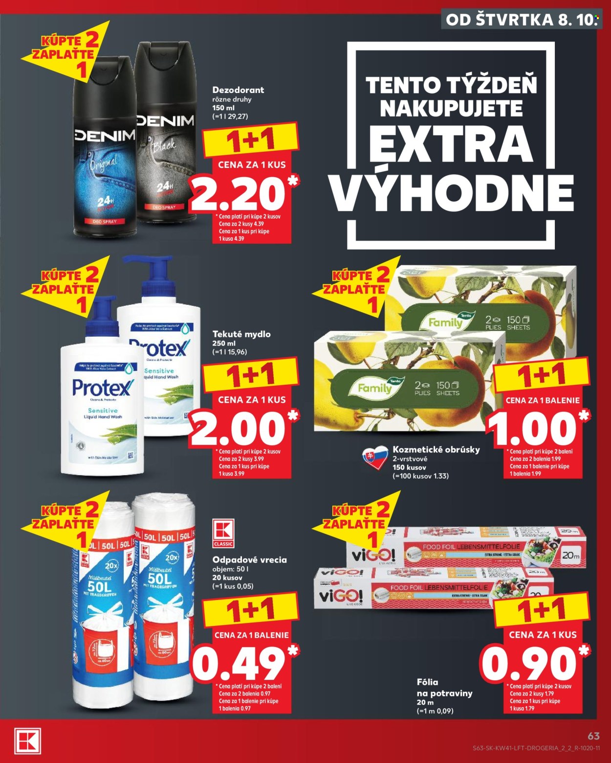 Leták Kaufland - 8.10.2026 - 14.10.2026. Strana 63