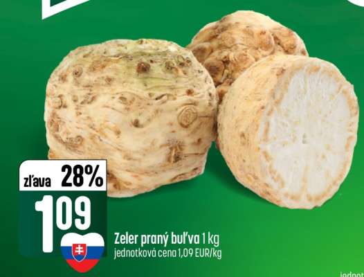 Zeler praný buľva 1 kg