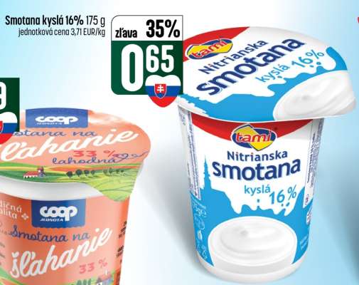 Nitrianska smotana kyslá 16%