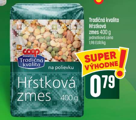 Tradičná kvalita Hŕstková zmes 400 g