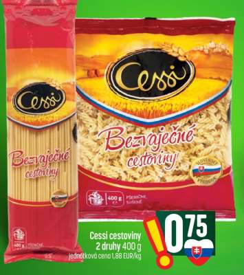 CESSI Cestoviny