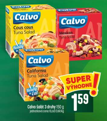 Calvo salát 3 druhy