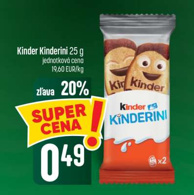 Kinder kinderini 25 g