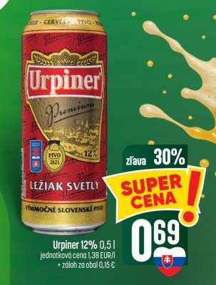 Urpiner 12 0,5 l