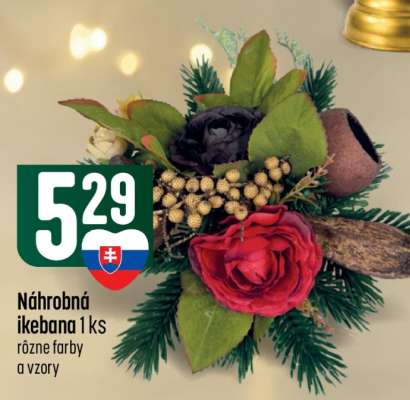 Náhrobná ikebana 1 ks