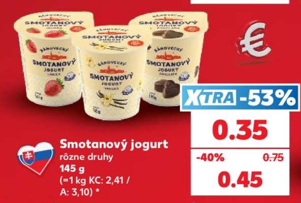 Smotanový jogurt