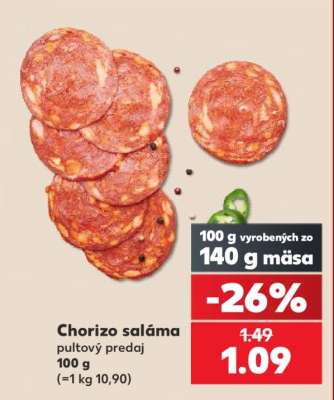 Chorizo saláma
