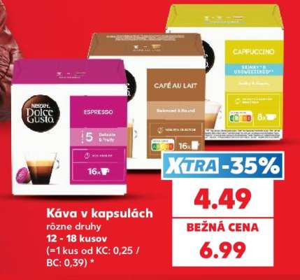 Káva v kapsulách