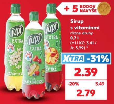 Sirup s vitamínmi