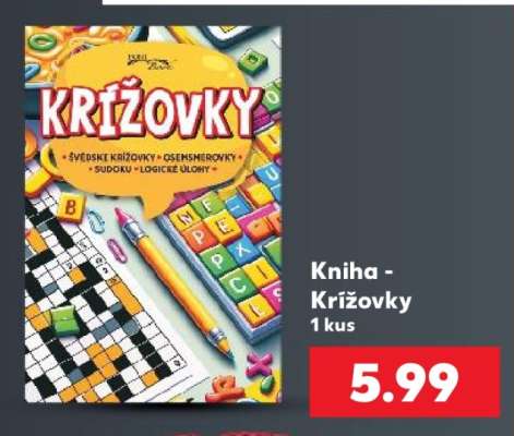 Kniha - Krížovky