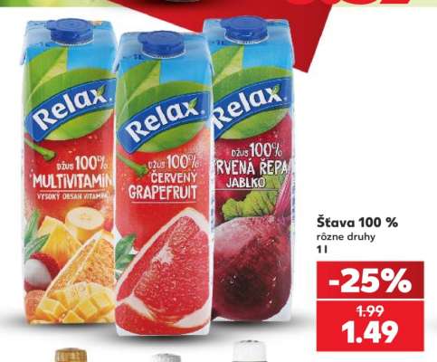 Šťava 100 %
