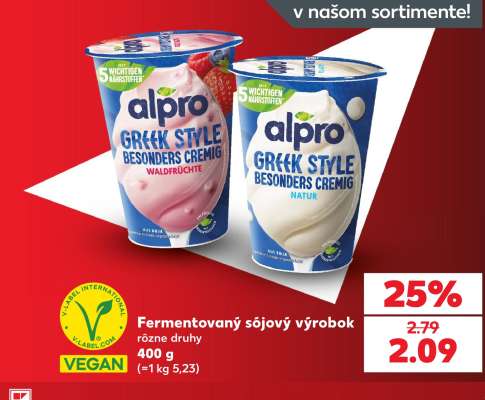 Fermentovaný sójový výrobok