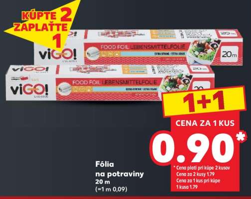 Fólia na potraviny 20 m