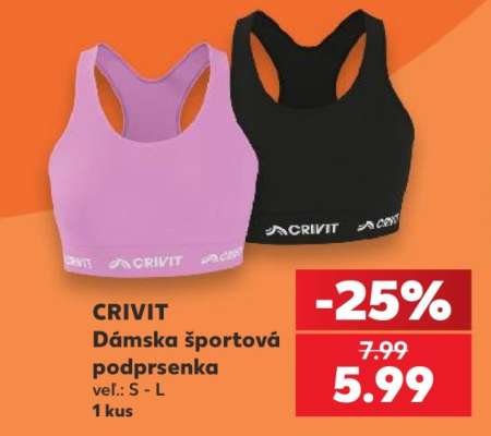 CRIVIT Dámska športová podprsenka