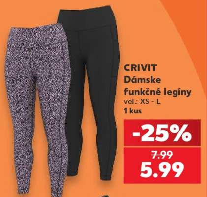Crivit Dámske funkčné legíny