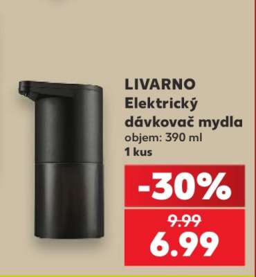 LIVARNO Elektrický dávkovač mydla