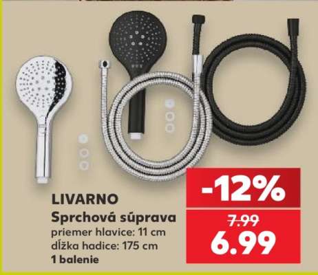 LIVARNO Sprchová súprava