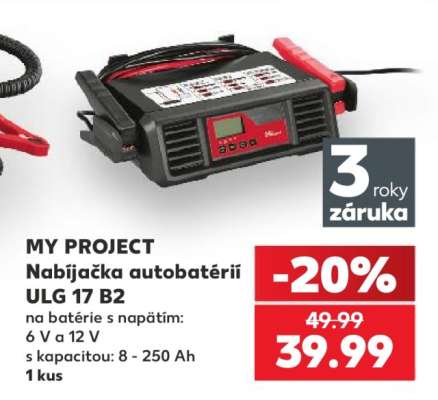 MY PROJECT Nabíjačka autobatérií ULG 17 B2
