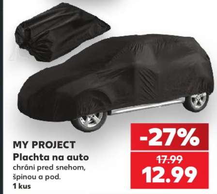 MY PROJECT Plachta na auto