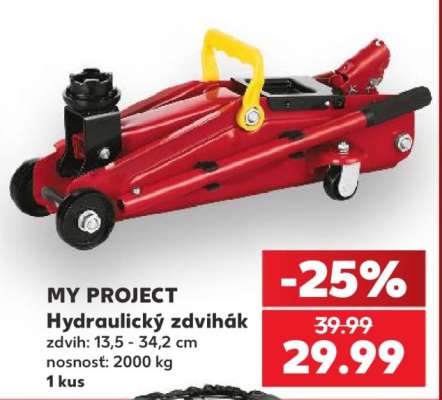 MY PROJECT Hydraulický zdvihák