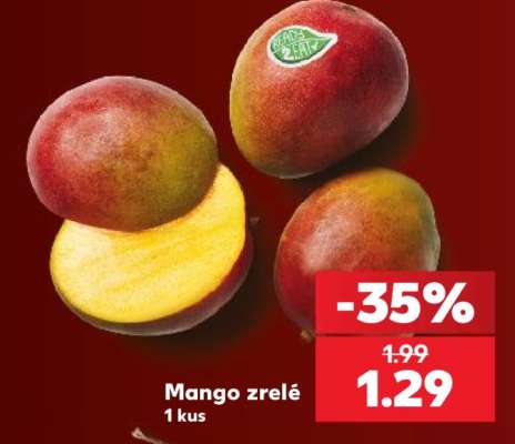 Mango zrelé