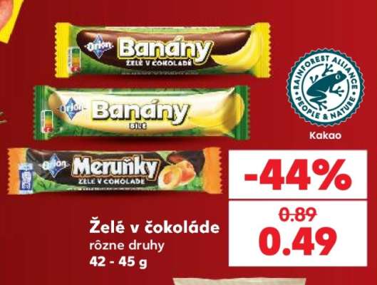 Želé v čokoládě